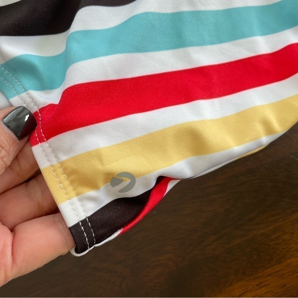 NEXT. Morning Routine One Piece Swimsuit. NWT. Size XL. Striped, slimming,classy - Picture 5 of 9